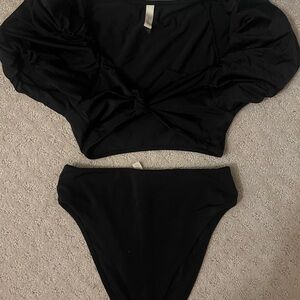Cleobella Black Swim Set